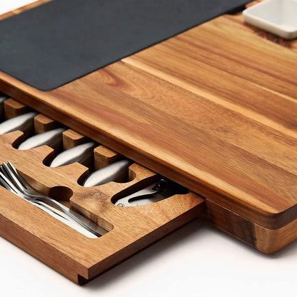Personalized Charcuterie Board Set 19pcs Cheese Board And Knife Set