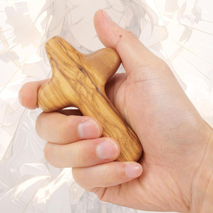 Olive Wood Cross Solid Wooden Hand Held Crosses Wood Blessing Cross