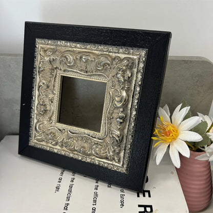 European Style Printed Modern Picture Frame Vintage Solid Wood Photo Frame for Wall Custom Frames Birthday Gift Home Decoration