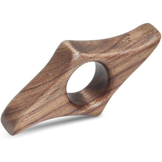Thumb Book Brace Solid Wood Book Press One Handed Reading Ring